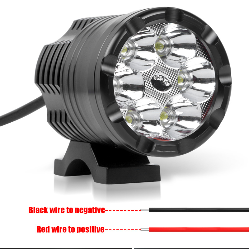 Motorfiets Spotlights Led Koplampen Extra Lamp Motorbike Spotlight Accessoires 12V 24V 36V Moto Spot Hoofd Verlichting