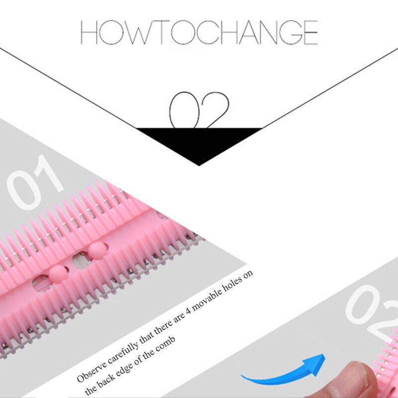 Peine para cortar el pelo con cuchillas de afeitar, cortador de pelo, herramienta de adelgazamiento, peluquero herramienta, herramientas de estilismo DIY para salón de pelo, 1 ud.