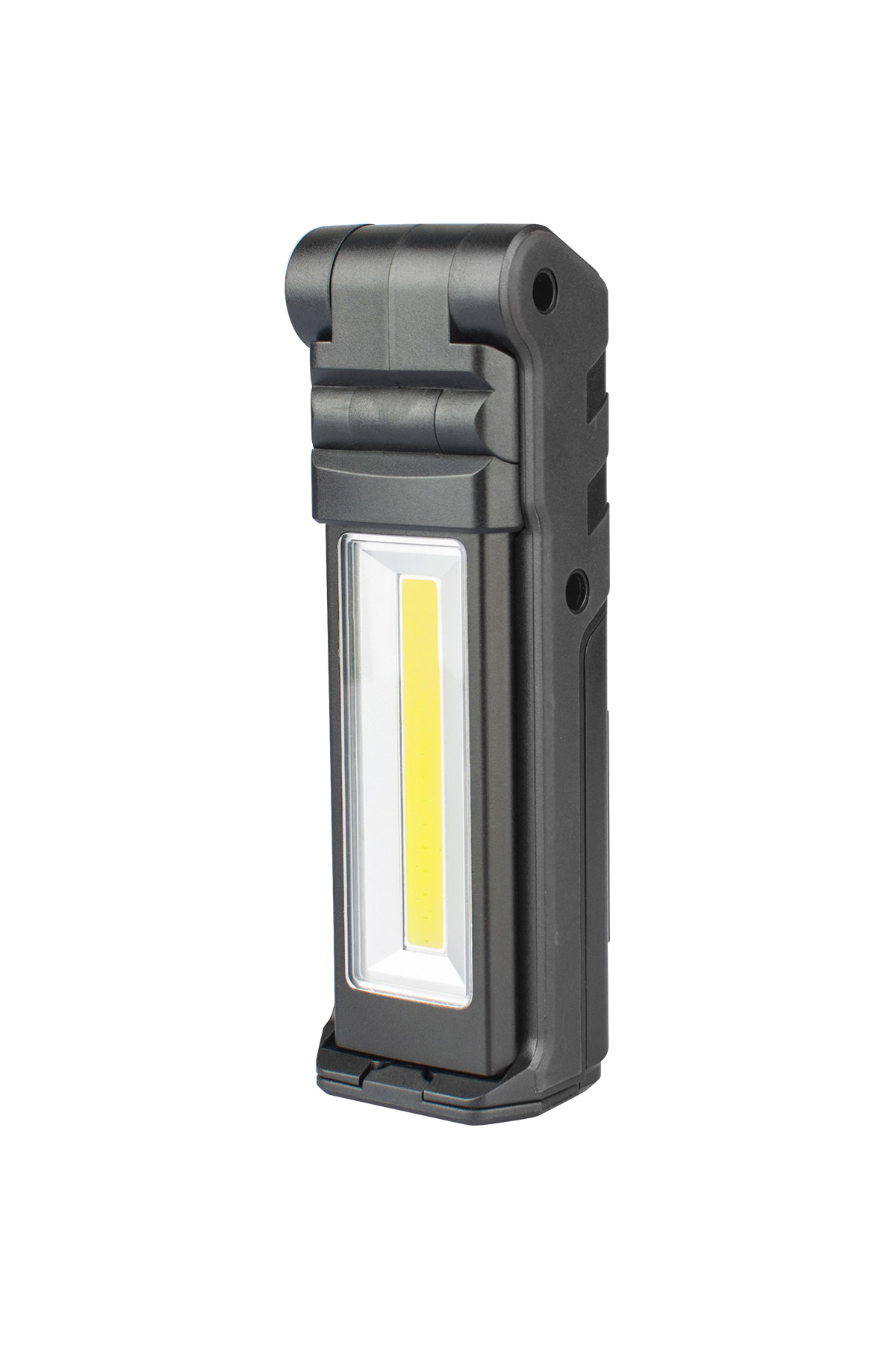 Supersterk cob-arbeidslys led-lommelykt med magnetisk krok, håndlampe med usb-oppladbar vanntett håndlampe for fiske: Beige / Foranderlig