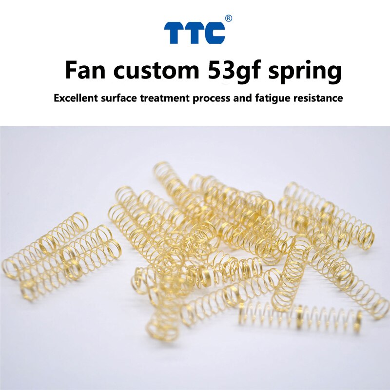 TTC mechanical keyboard switch spring fan customization