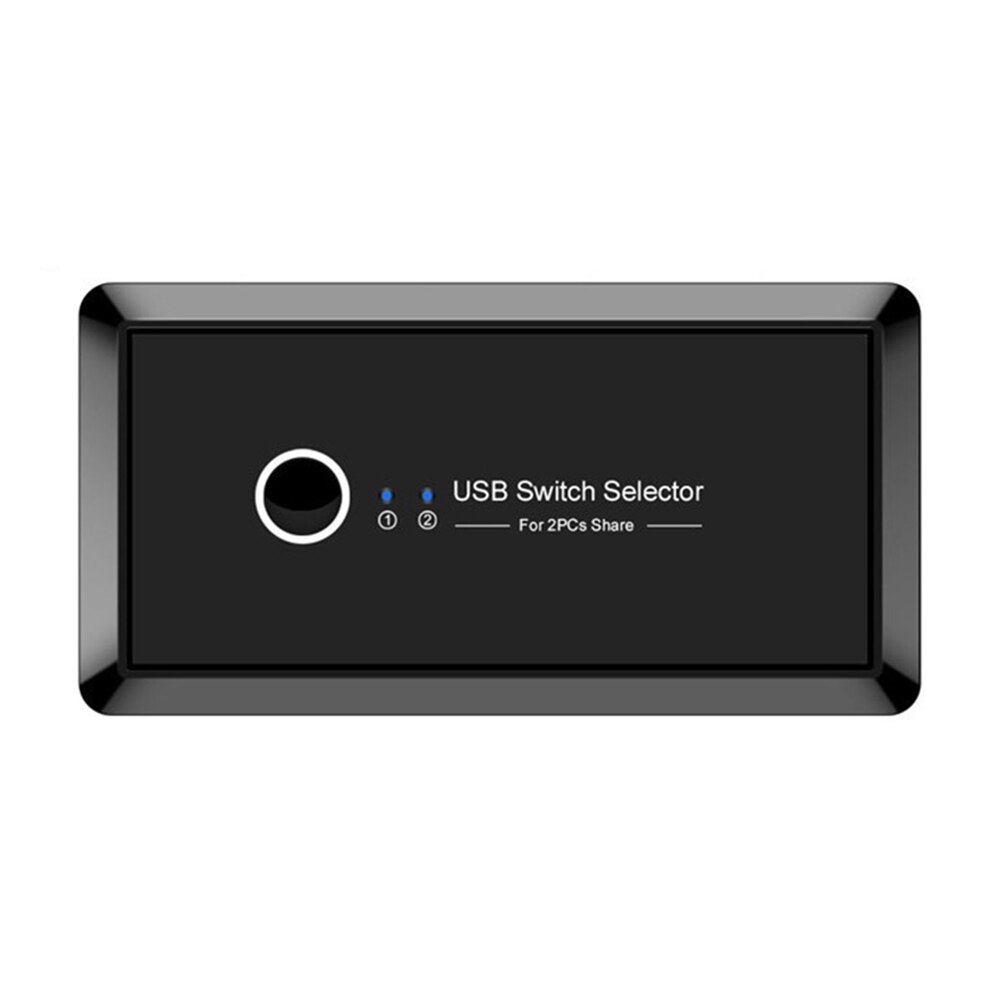 Usb 3.0 kvm switch box 2 stk deler 4 enheder usb switcher til tastatur mus printer monitor pc computer desktop tilbehør
