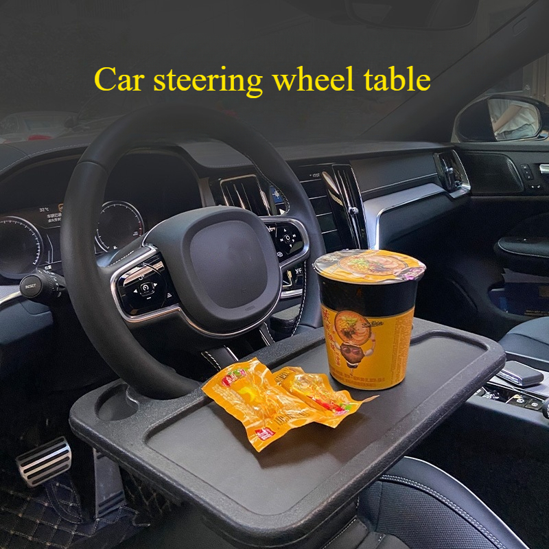 Autotafelhouder Stuurwiel Auto Laptop Computer Bureau Mount Stand Autobak Tafel Antislip Eettafel Accessoires Interieur