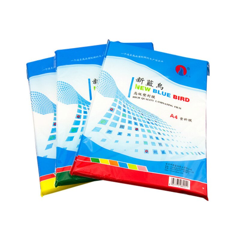 100 Sheets / Pack 50 MIC, A4 Plastic Film, Plastic Film, Information Film, Photo Film, Plastic Film, Pet Photo File Card Picture