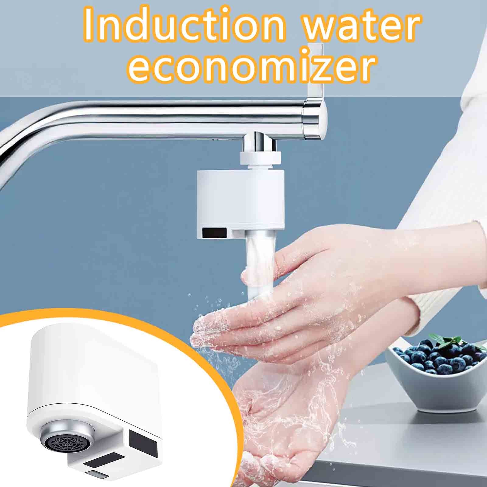 Portable Automatic Water Saver Tap Smart Faucet Sensor Infrared Water Energy Saving Device Kitchen Nozzle Tap