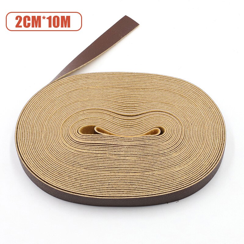 10Meter Diy PU Leather Crafts Straps Strips For Leathercrafts Accessory Belt Handle Crafts Making 1.5/2cm Wide Durable Sturdy: 7