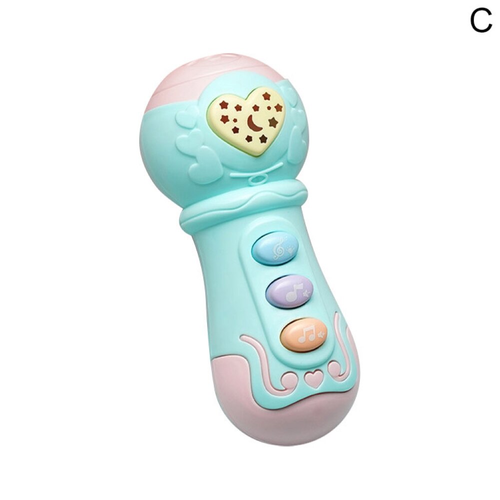 Sonajero manual para niños de 0 a 12 meses con música china: C