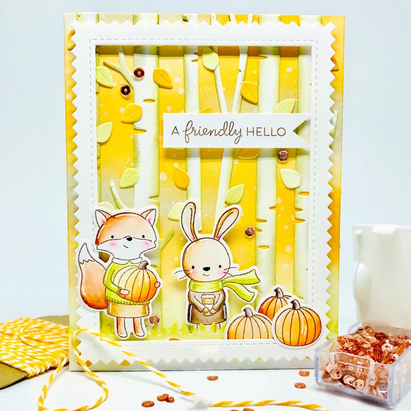 Marcos de árboles de abedul troquelados de Metal para DIY álbum de fotos decorativo en relieve tarjetas de papel manualidades troquelado