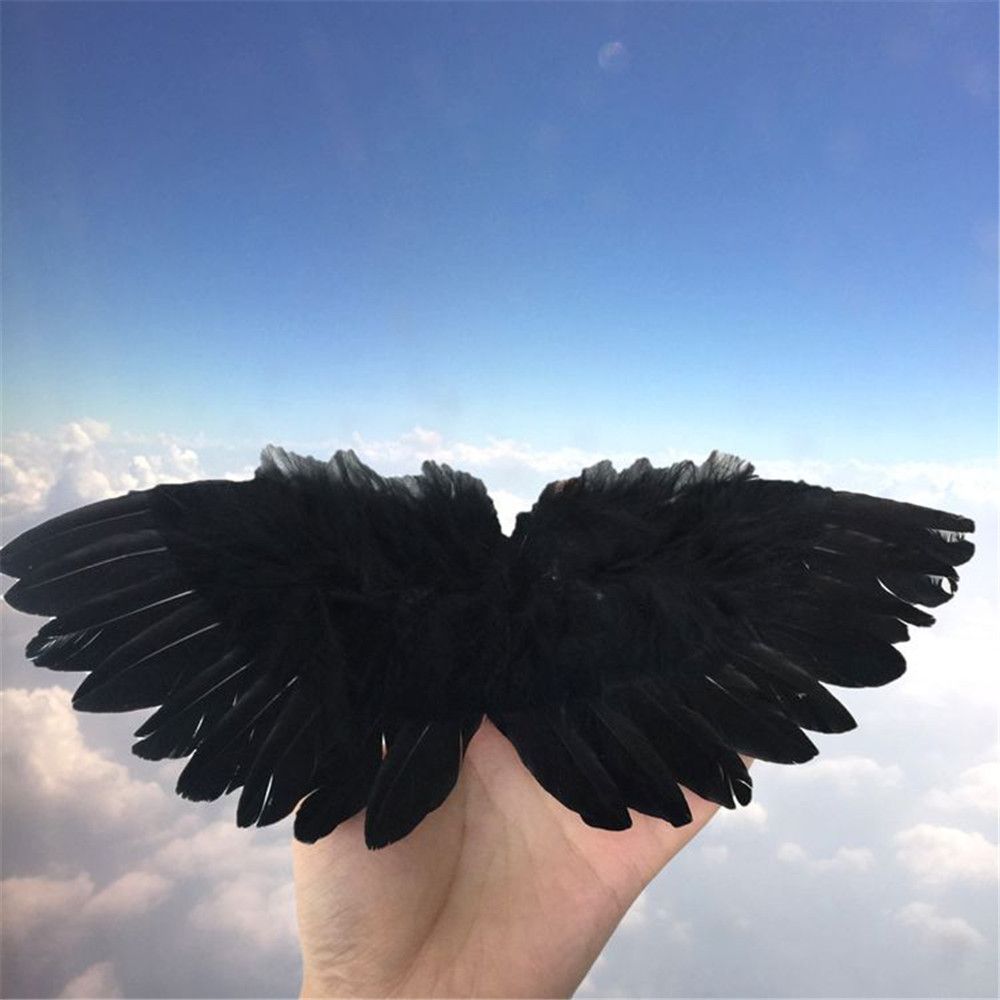 Easter Wing Props Hanging Ornements Valentines Day Mini Feather Angel Wing Doll Clothes Wing