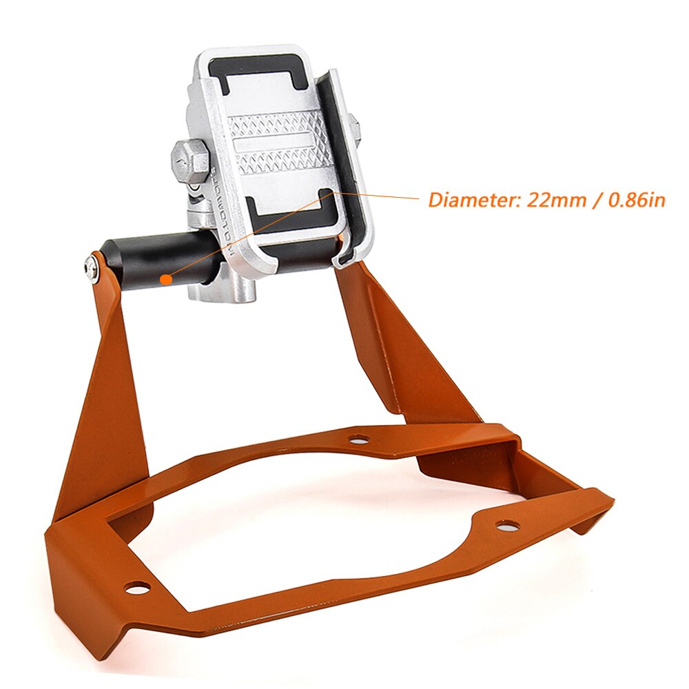 For KTM 1050 1090 1190 Adventure ADV Motorcycle Stand Holder Phone Mobile Phone GPS Plate Bracket