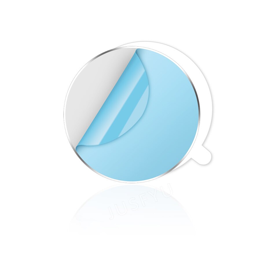 3M Metal Plate Disk iron Sheet For Magnet Mobile Cell Phone Holder For Magnetic Car Air Vent Mount Phone Stand Mount Support: 1 Round