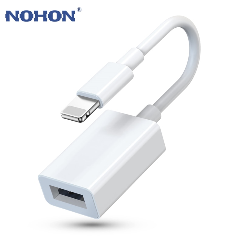 Otg Voor Apple Om Usb 3.0 Camera Reader Adapter Voor Bliksem Ios 13 Connector Kit Data Kabel Voor Iphone 5 6 7 8X11 Ipad 3 4