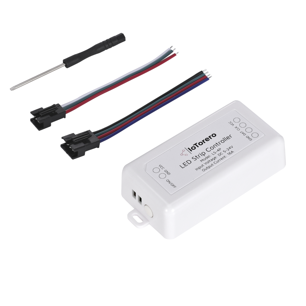 IoTorero WLED 5V-24V 16A High Power Addressable Strip Controller WS2811 WS2812B WS2814 WS2815 etc