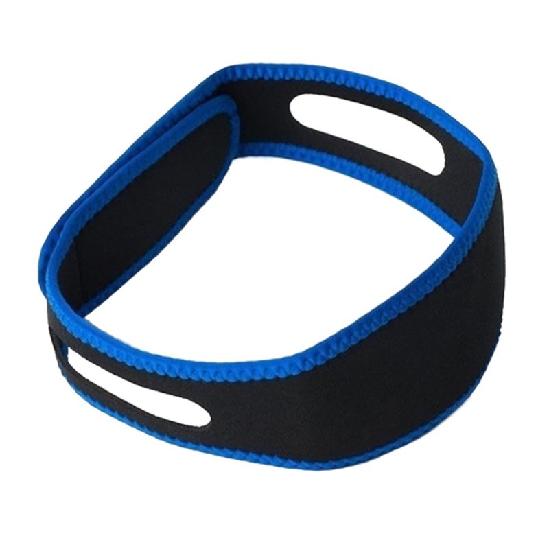 Unisex Anti Snoring Chin Strap Resistance Band Sleep Aid Devices Jaw Dislocation Correction Belt Supporter Headband Health Care
