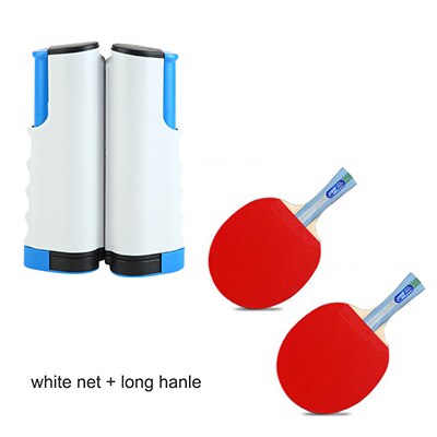 Portable Table Tennis Net Anywhere Retractable Pingpong Post Net Rack Adjustable Any Table Anywhere Home Sports Tool: Combination 8