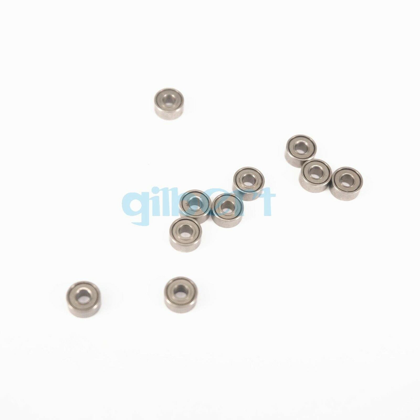 10 Pcs 1.5X4X2 Mm Micro Afgeschermde Diepe Groove Ball 681xZZ Model Radiale Lager