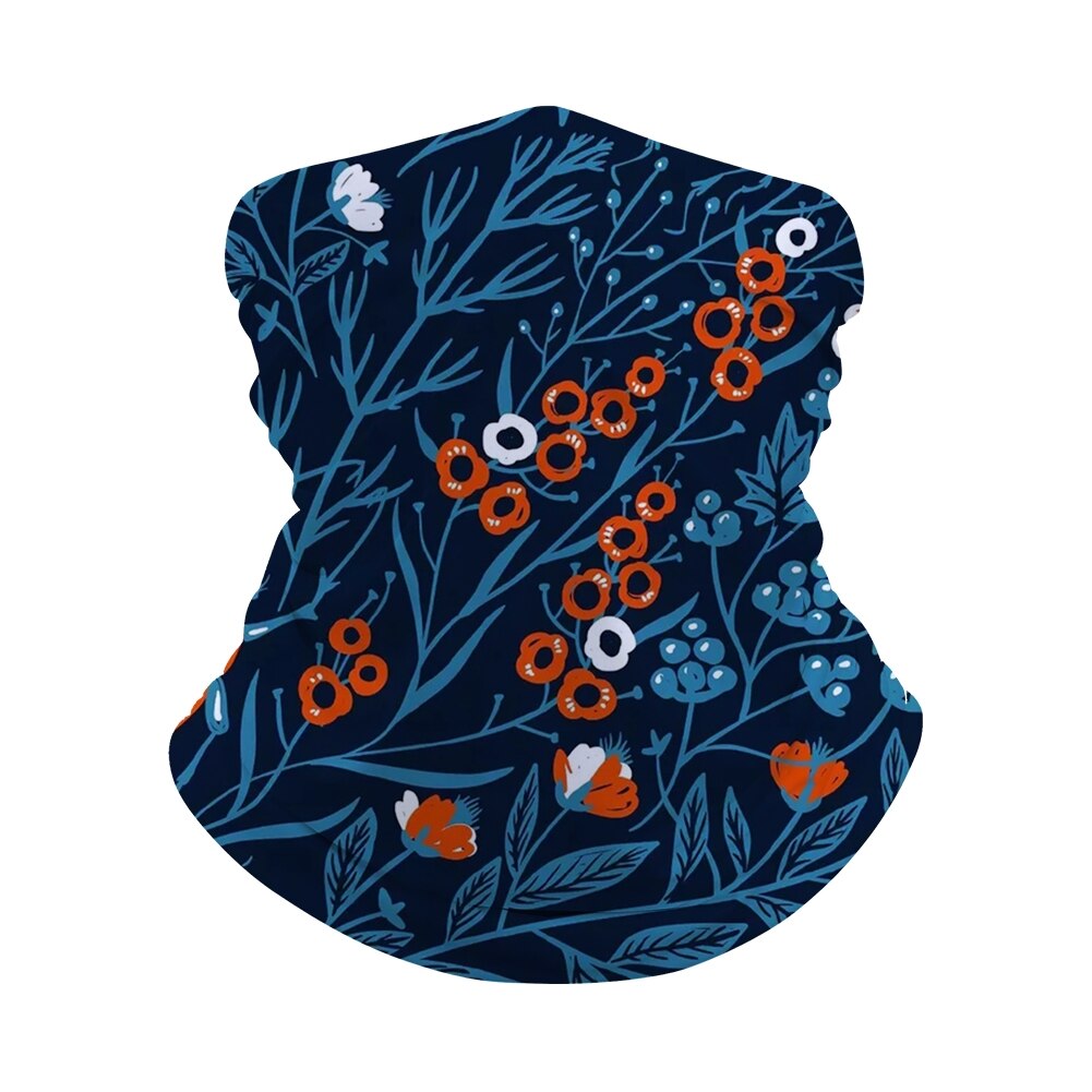 Pétales de fleurs Polyester enfants Tube Bandana sans couture guêtre Tube de motard Bandana écharpe bonnet bonnet cagoule chapeaux: C