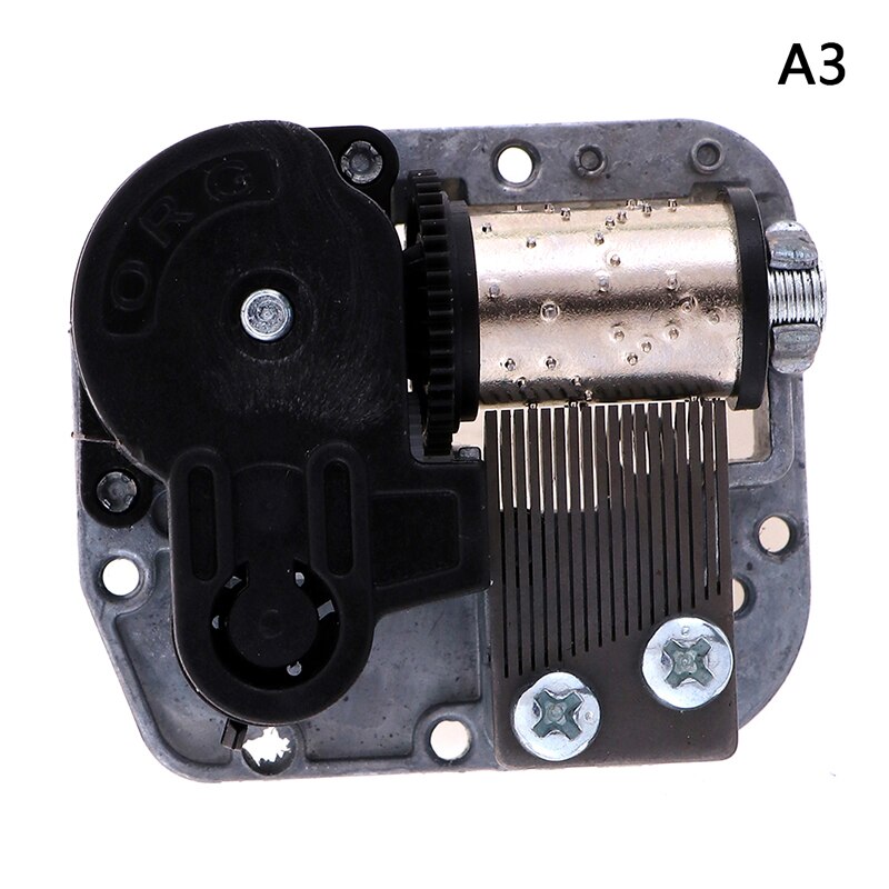 1Pc Schroeven Sleutel Mechanische Diy Windup Muziekdoos Muzikale Beweging Zilveren Ca. 50G Craft Decoratie Home Decor: A3