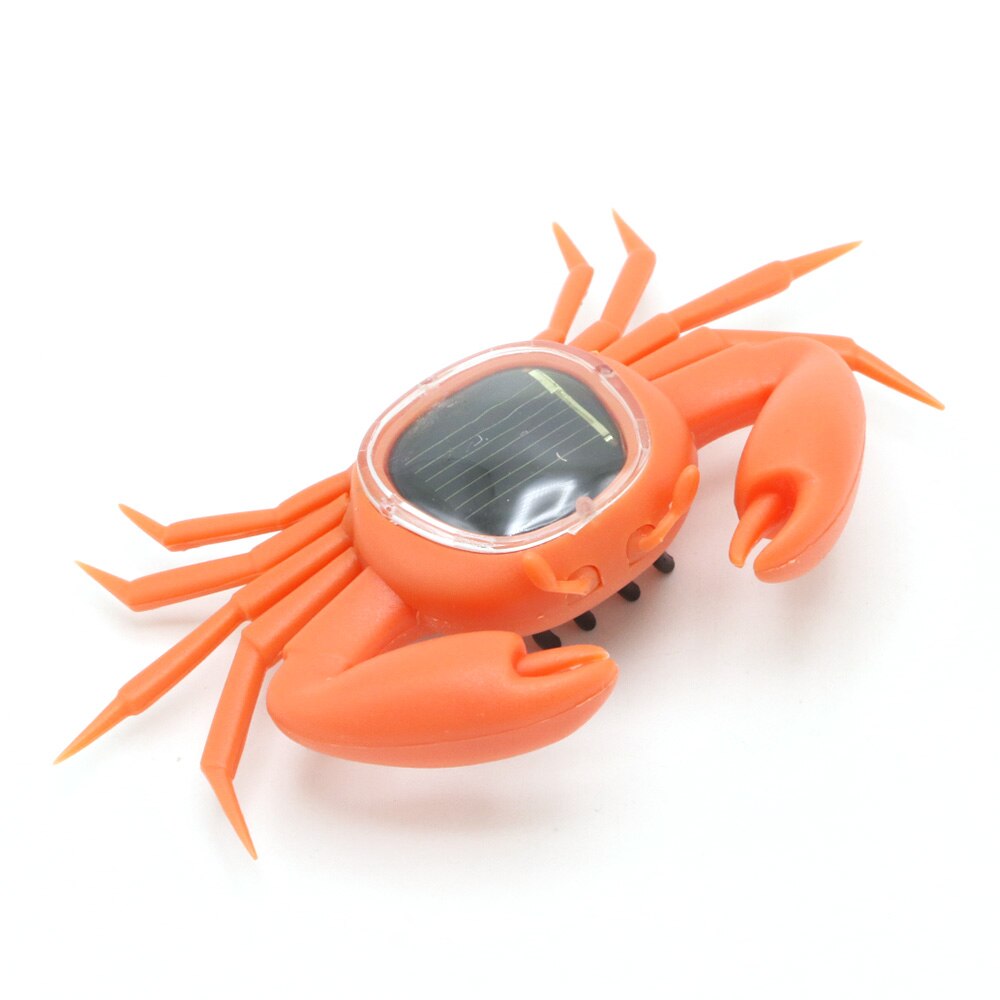 Solare Formica insetto Bambini Scarafaggio Giocattoli Magia Solar Powered Formica Insetto Gioco Imparare Educational Solar Giocattoli Della Novità per il Regalo Dei Bambini: crab