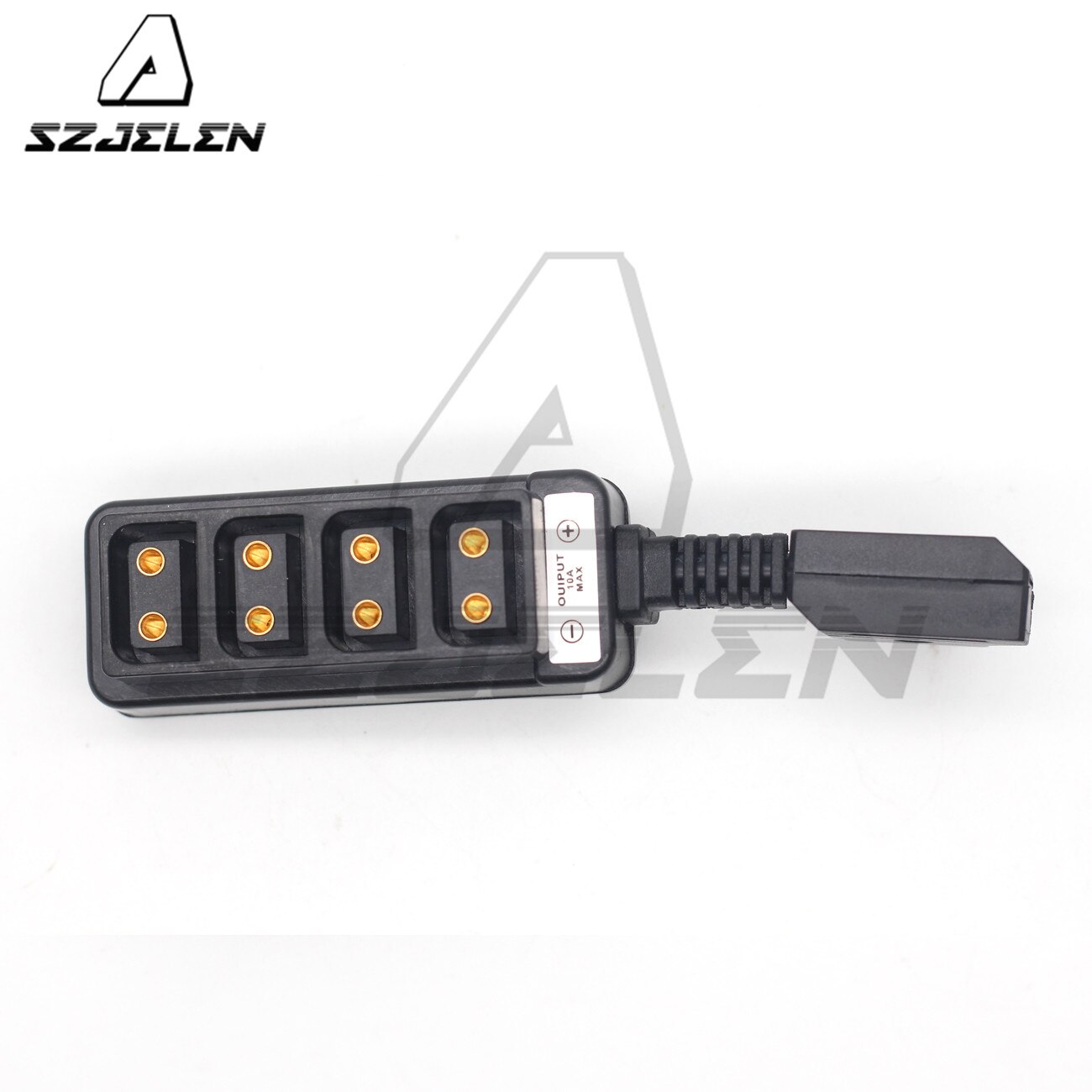 Male D-Tap P-Tap to 4 D-Tap Female Hub Adapter