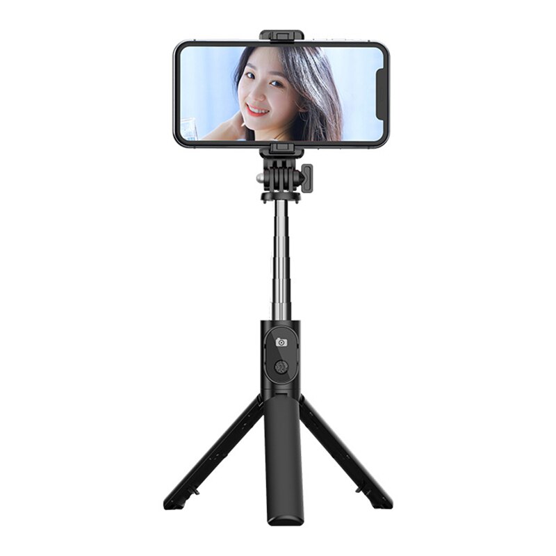 Wireless Selfie Bluetooth Stick Detachable Self Shooting Handsfree Remote Control Tripod Handheld Camera Self Timer Device
