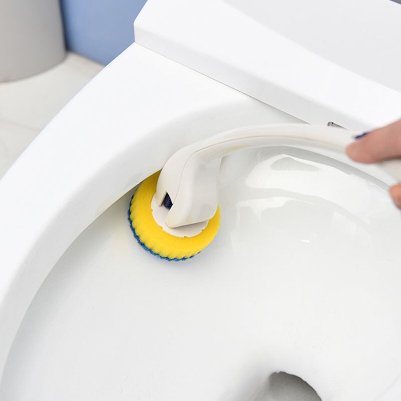 Jednorazowa szczotka robić wc środki czystości artykuły domowe akcesoria kuchenne wymienna szczotka robić wc obrotowa szczotka gąbkowa