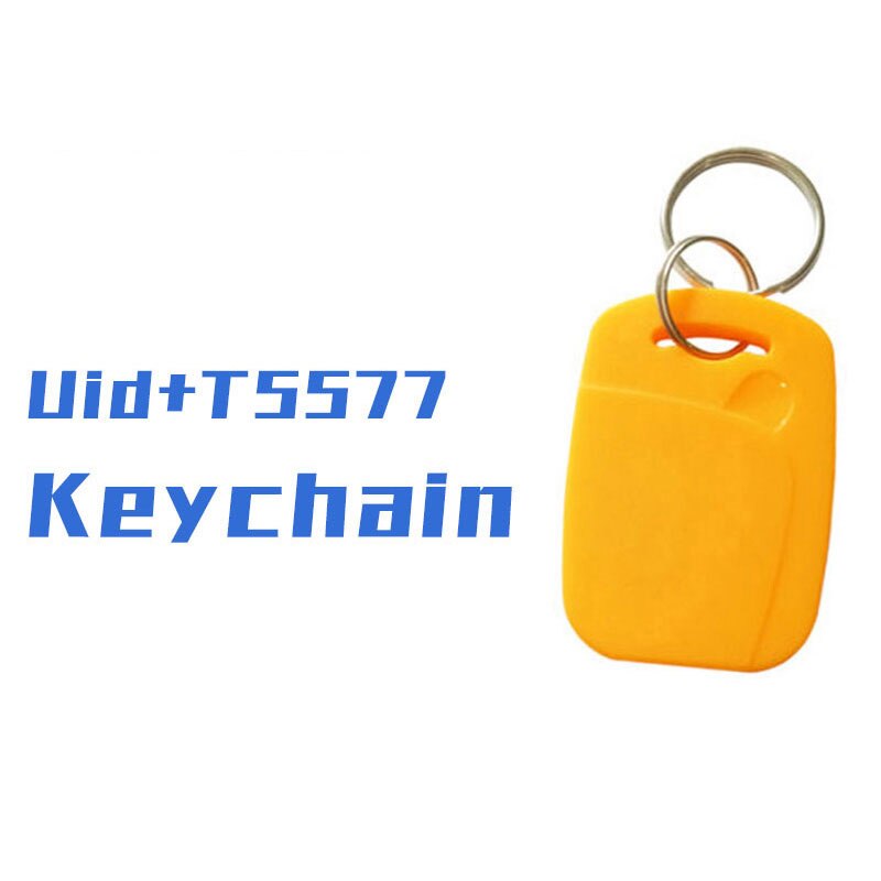 50 Pcs Rfid Smart Nfc Chip Card Uid 5577 Dual Frequentie Sleutelhanger 125 Khz EM4305 13.56 Mhz Kan Kopiëren Wissen de Toegang Kaart Herhaaldelijk
