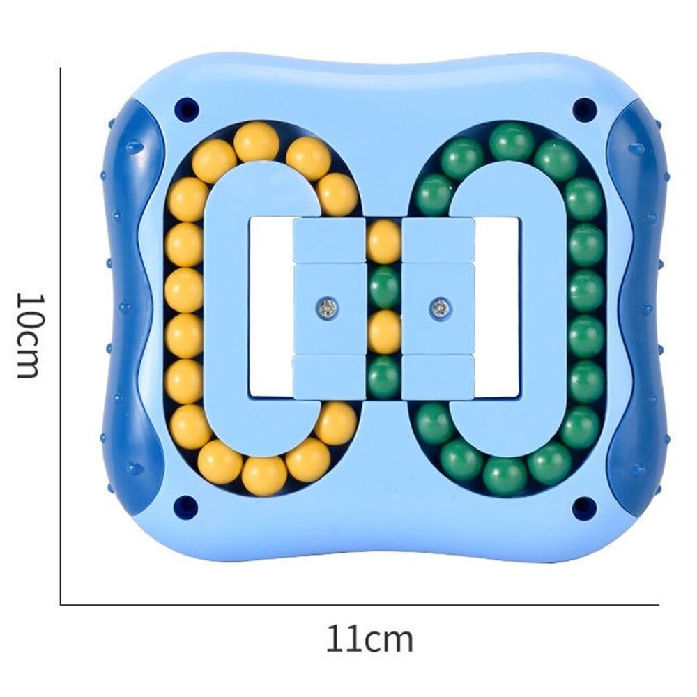 Roterende Magische Bonen Cube Vingertop Speelgoed Kids Volwassenen Stress Spin Kraal Puzzels Kinderen Onderwijs Intelligentie Spel