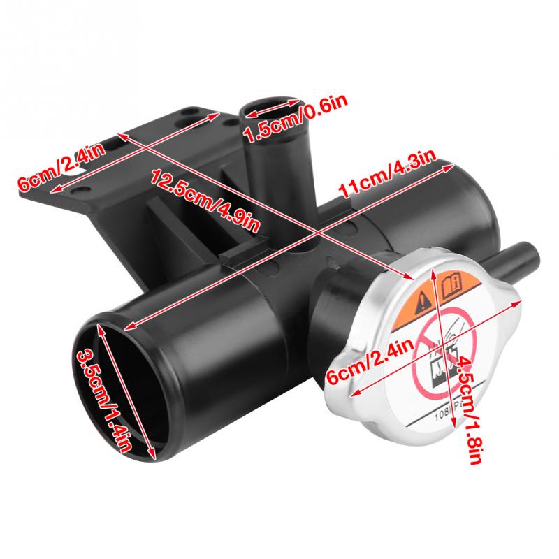 Radiator Coolant Filler Neck With Cap – For Mitsubishi Lancer, Outlander, Outlander Sport (1350A015)