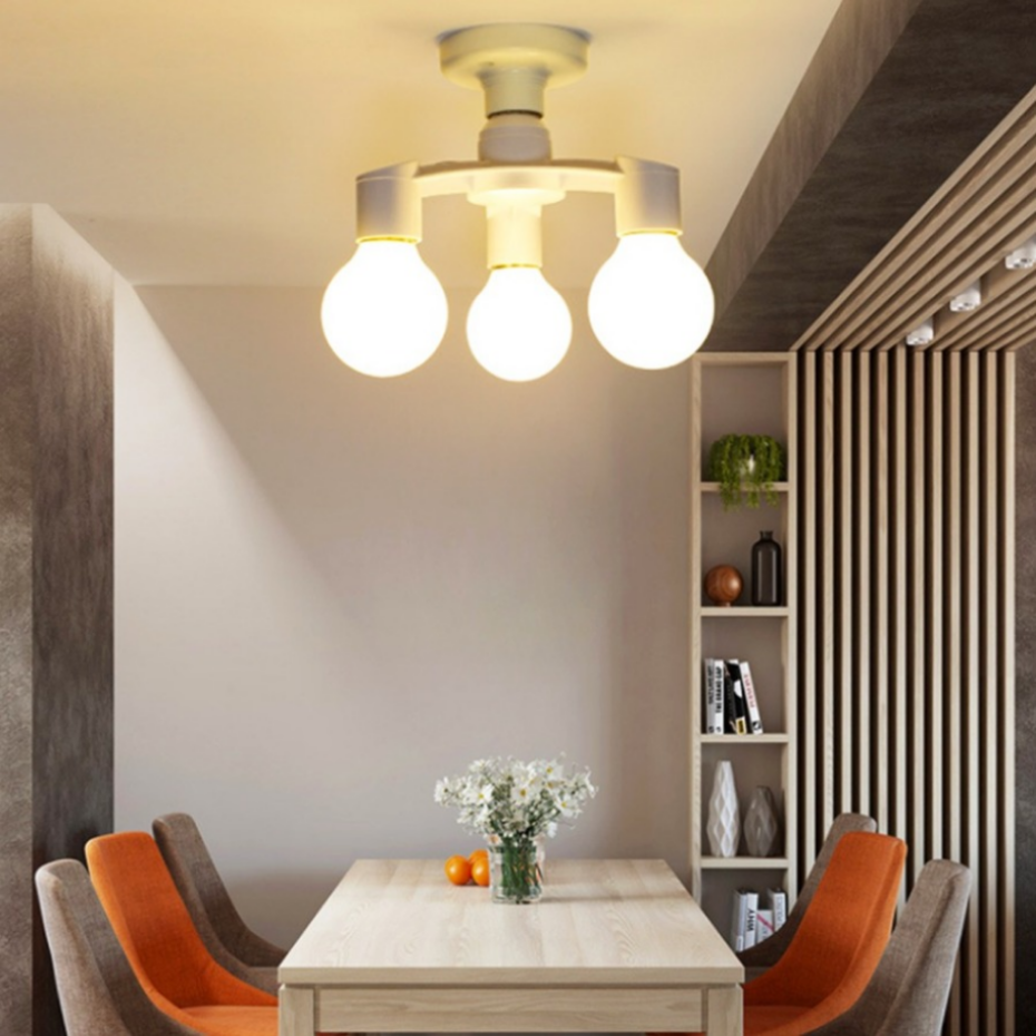 Uookzz 3-In-1 E27 Tot 3-e27 Extended Led Lamp Lampen Socket Adapter Houder Lamp Lampvoet Voor Fotostudio