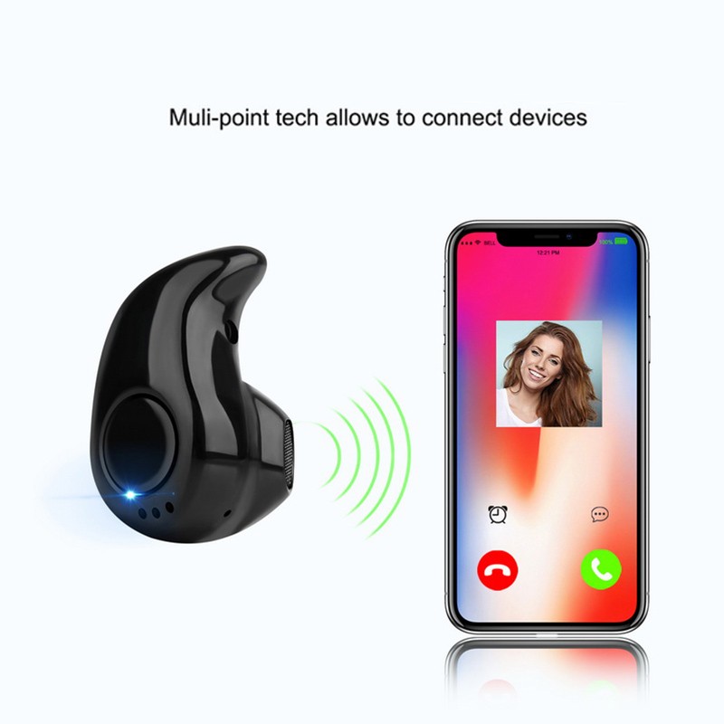 Wireless Earphone For iPhone SE 7 Plus 8 6S 6 5S 5 SE2020 13 Pro Max 12 Mini 11 XS Max XR X Earpiece Headphone Bluetooth4.2