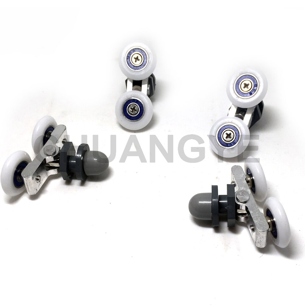8 X Douche Deur Vervanging Roller Wiel Runner Diameter 27mm