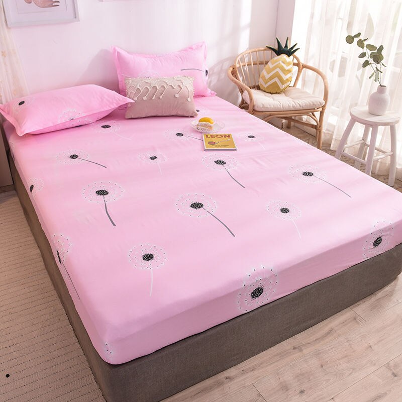 Lagen simmons sengetæppe beskyttelsesbetræk støvtæt madrasbetræk enkelt sengetæppe dobbelt enkelt skridsikkert ark