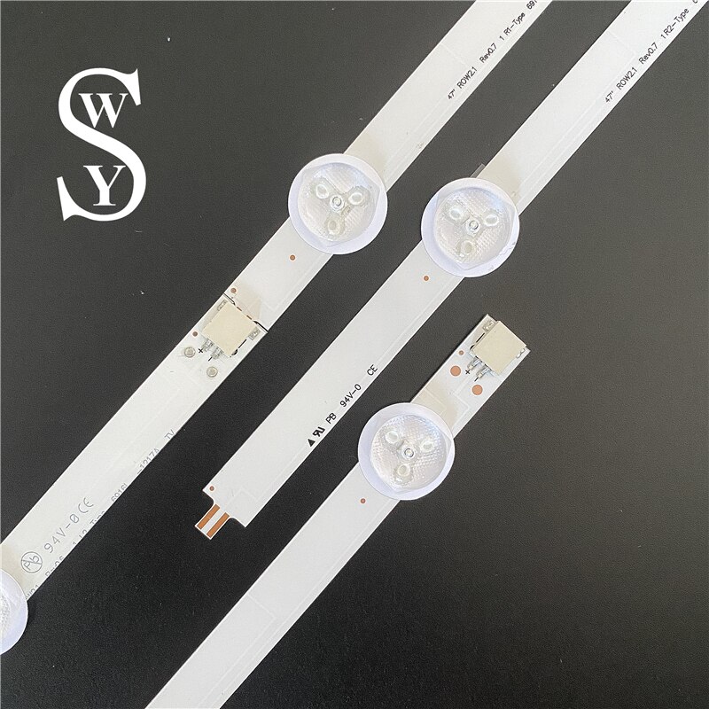 LED strip backlight 9 LEDs for LG 47 "LCD TV 47LA6208 47LA6200 47LN5400 6916l-1527 28a 6916l-1174A 6916l-1547A 1529A 6916L-1359A