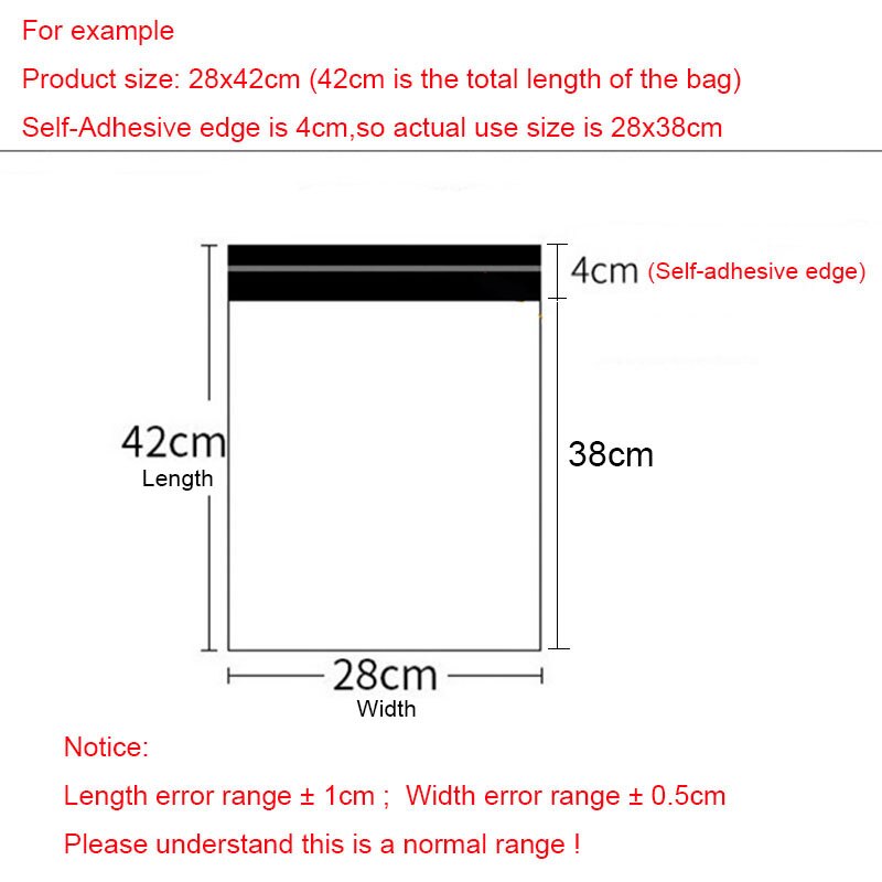 Blue Color Courier Bags Mailing Logistics Bag Self Seal Envelops Waterproof Plastic Packaging Bag