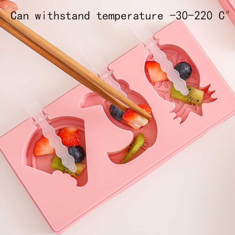 Siliconen ijsvorm van voedingskwaliteit, ijsblokjesmachine, siliconen mal, ijsvorm, ijslollyvorm, keukenaccessoires