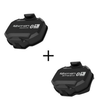 Cykeldator hastighetsmätare ant+ hastighet och kadens dubbel trådlös sensor cykelhastighet och kadens myra+ lämplig för garmin igpsport: Hastighet och rpm