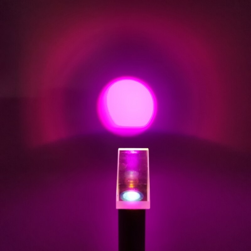 Prism Lens Factory Dichroic Glass Production Optical Lens Various Sizes Custom