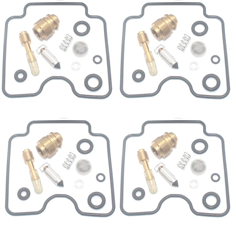 Motorcycle carburetor repair kit for FZS1000 FZS 1000 FAZER FZ-1 2001-2005 floating needle parts gasket
