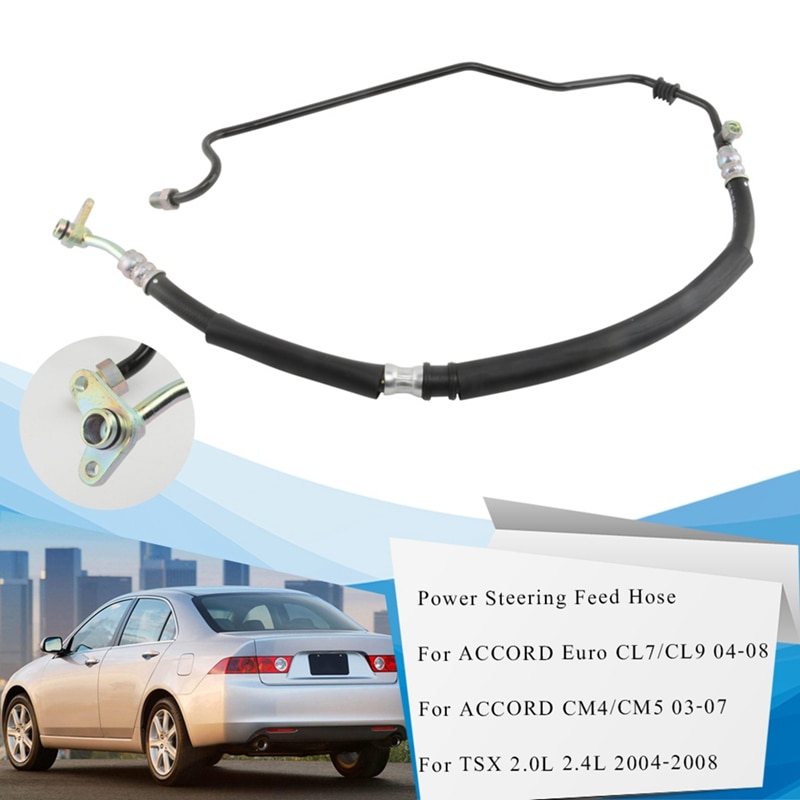 Bil servostyring trykledning slange 53713- sdc -a02 53713 sdca 02 for honda accord  cm4 cl7 2.0l cm5 cl9 2.4l 2003-2007 tsx 2004-20