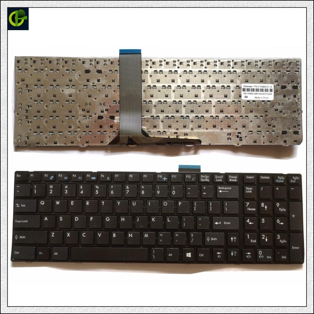 English Keyboard for MSI MS-16GA MS-16GB MS-16GC MS-16GD MS-16GE MS-16GF MS-16GH S1N-3EUS291 S1N-3EUS204 S1N-3EUS2K1 US
