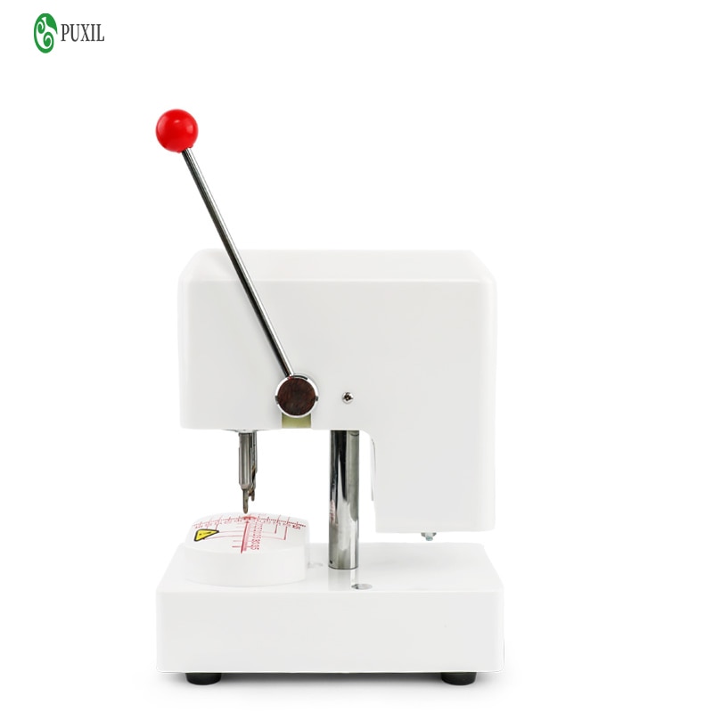 220V Lens Template Punch Instrument Machine Optical Shop Three-hole Mechanism Molding Machine Three-eye Drill Glasses Equipment