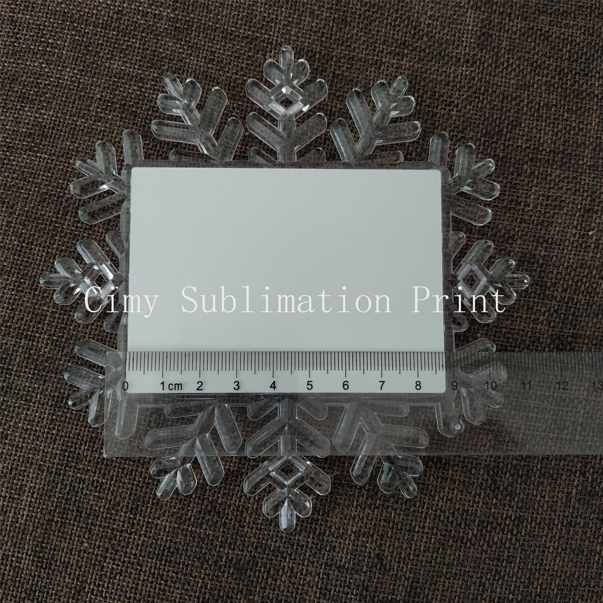 12 stuks/partijen blanco sublimatie kerstdecoratie hanger voor sublimatie inkt transfer printen hittepers diy knutsel print