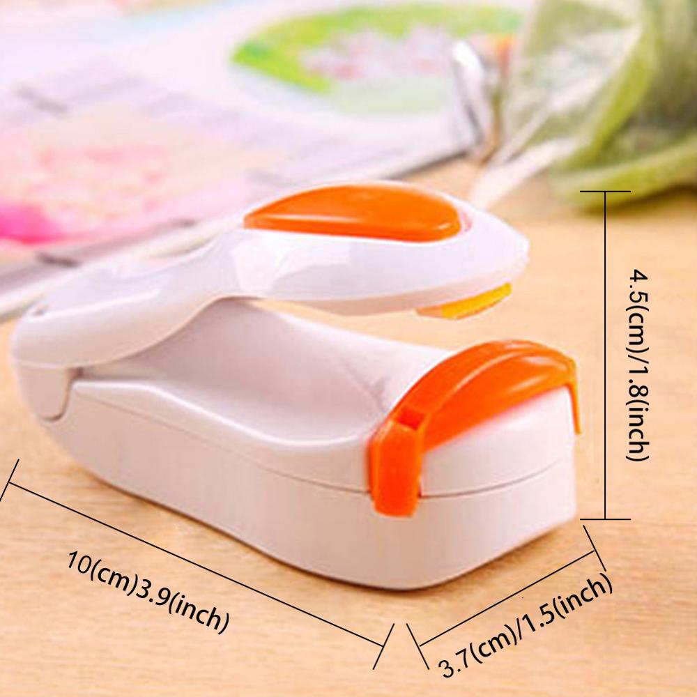 Plastic Bag Heat Sealing Machine Home Kitchen Portable Mini Heat Sealing Machine Impulse Sealer Seal Office Storage Supplies