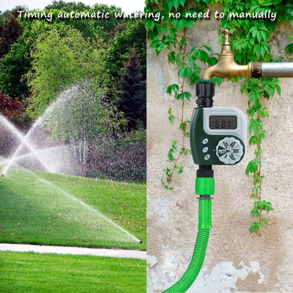 Automatic Electronic Irrigation Controller Water Timer Garden Controller Automatic Plant Watering Timer Irrigation Timer