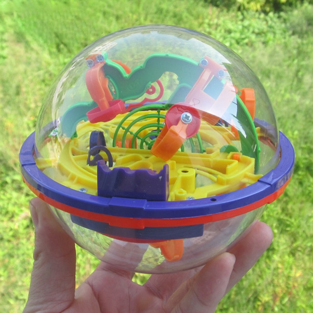 3D Magic Intelligentie Labyrint Bal Draagbare Ufo Kind Vroeg Leren Educatief Speelgoed 3D Magic Intellect Puzzel Bal