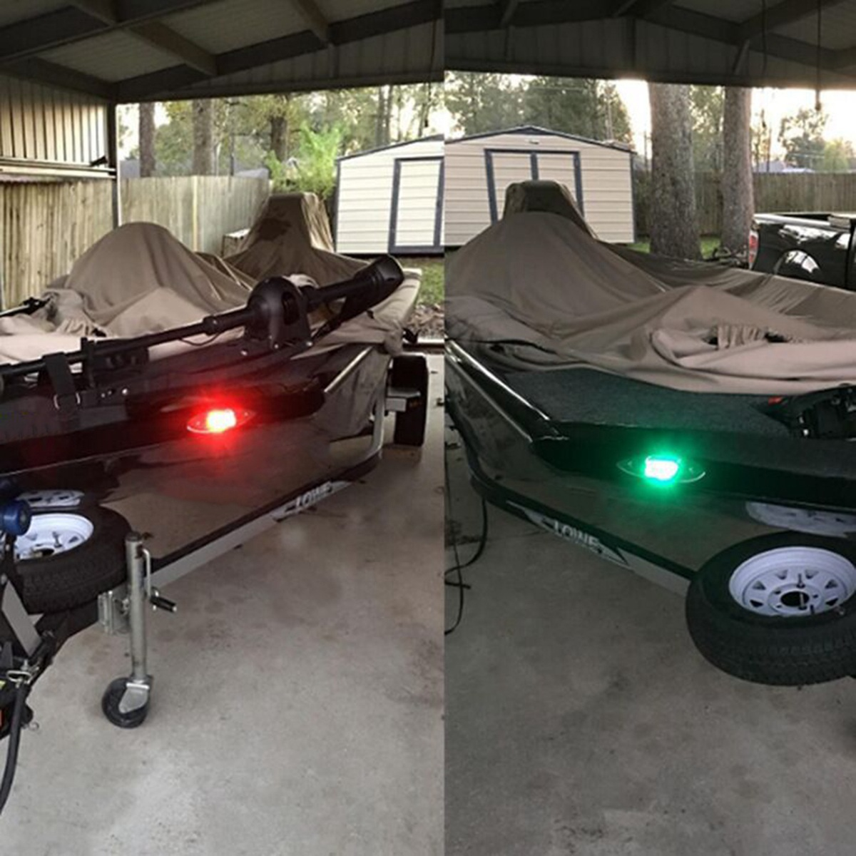 Led Tweekleurige Universele Navigatie Scheepsboot Signaalverlichting Levert