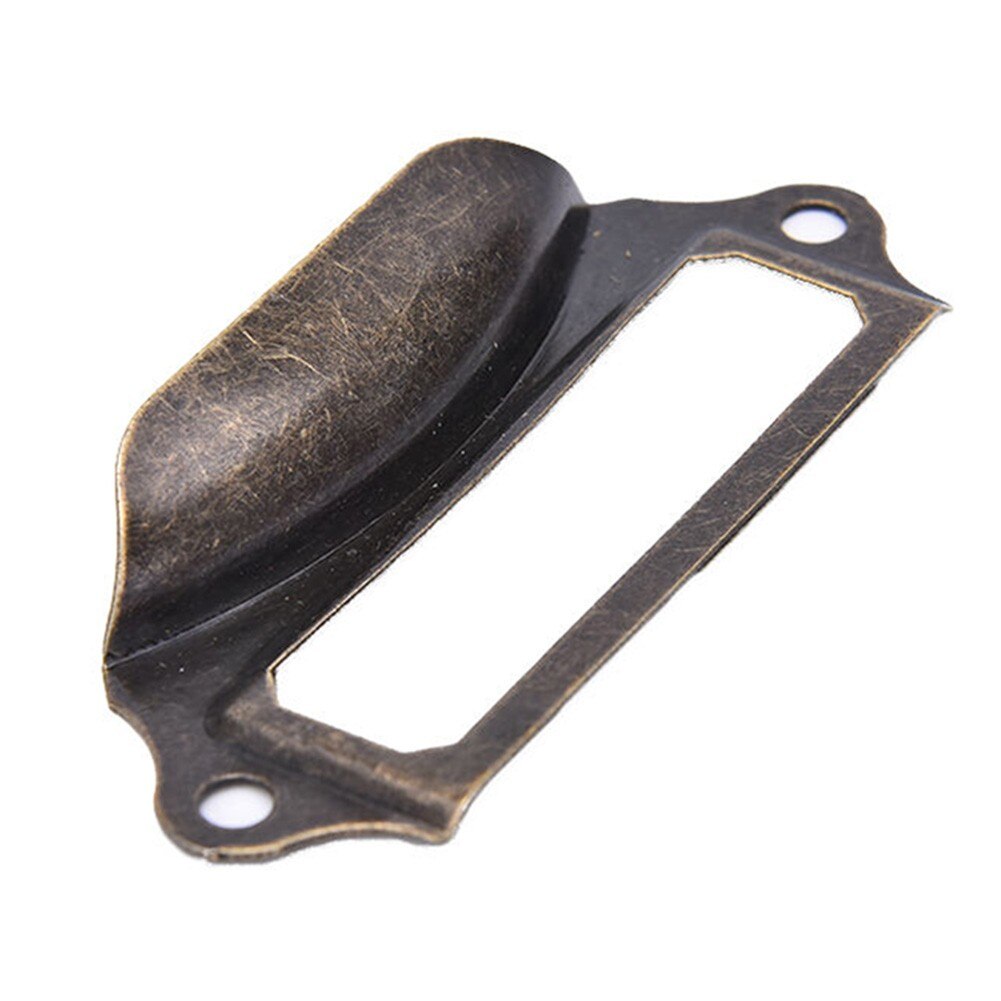 Label Trekt Ladekast Pull Naam Card Repareren Vintage Stijl 1 Set