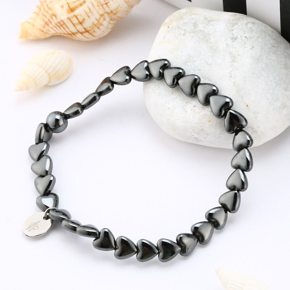 Grote Verkoop Zwart Galsteen Armband Hand Chain Verlicht Gewrichtspijn En Verbruikt Extra Magnetische Therapie Exquisite Stone Craft