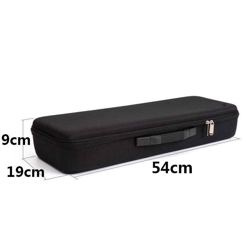 Ulkoilulaukku 54 * 19 * 9cm 1 kpl kannettava kalastusvälinelaukku eva iskunkestävä onkitarvikkeet kelan säilytyslaatikko