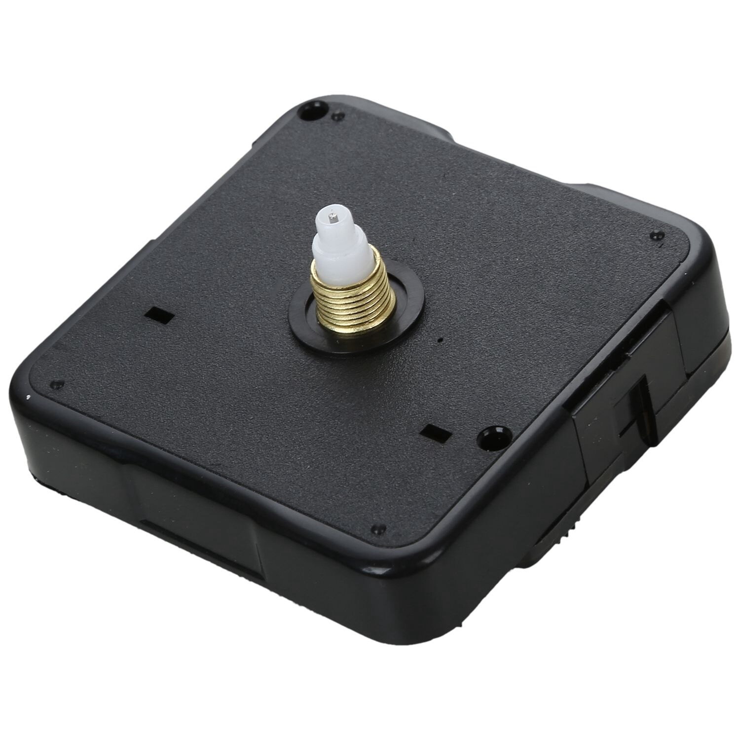 2x Big Pointer Clock Plastic+Metal Texture Gear Wall Clock Wall Clock Movement Black & Gold & Black & Silver